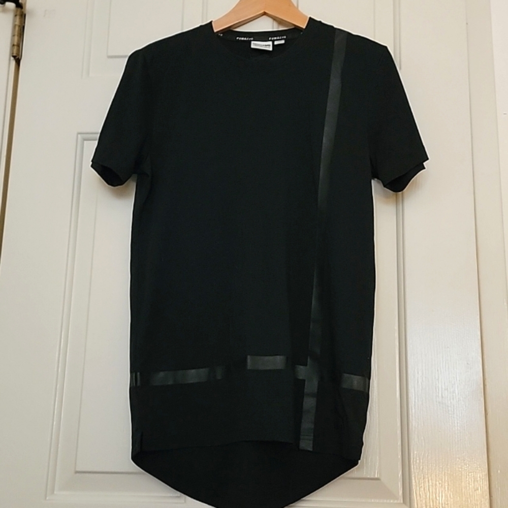 PUMA EVO Perfermance Cycling Curve Hem Droptail Tee Hipster Shirt  Men's Small